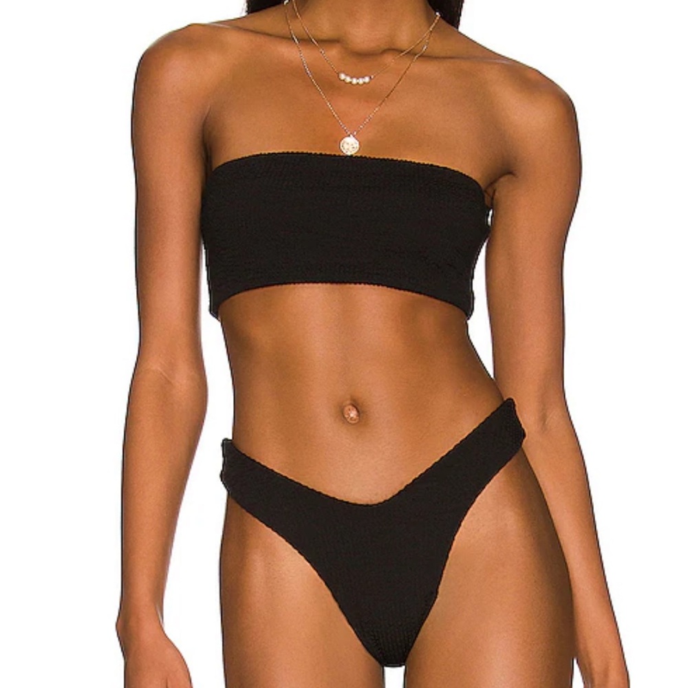 🆕 Lovers and Friends Devaney Top and Bikini Bottoms in Black